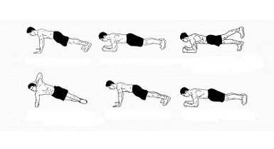 Plank exercise to lose weight