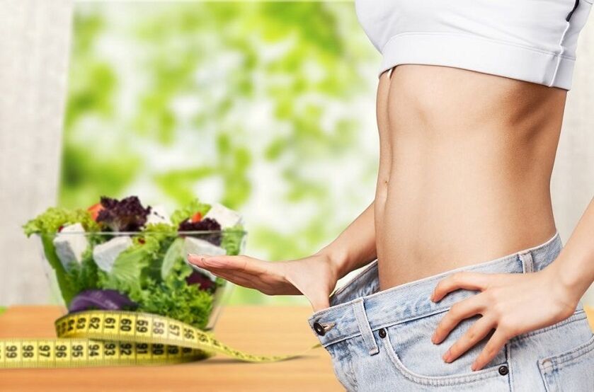 after losing weight with vegetables